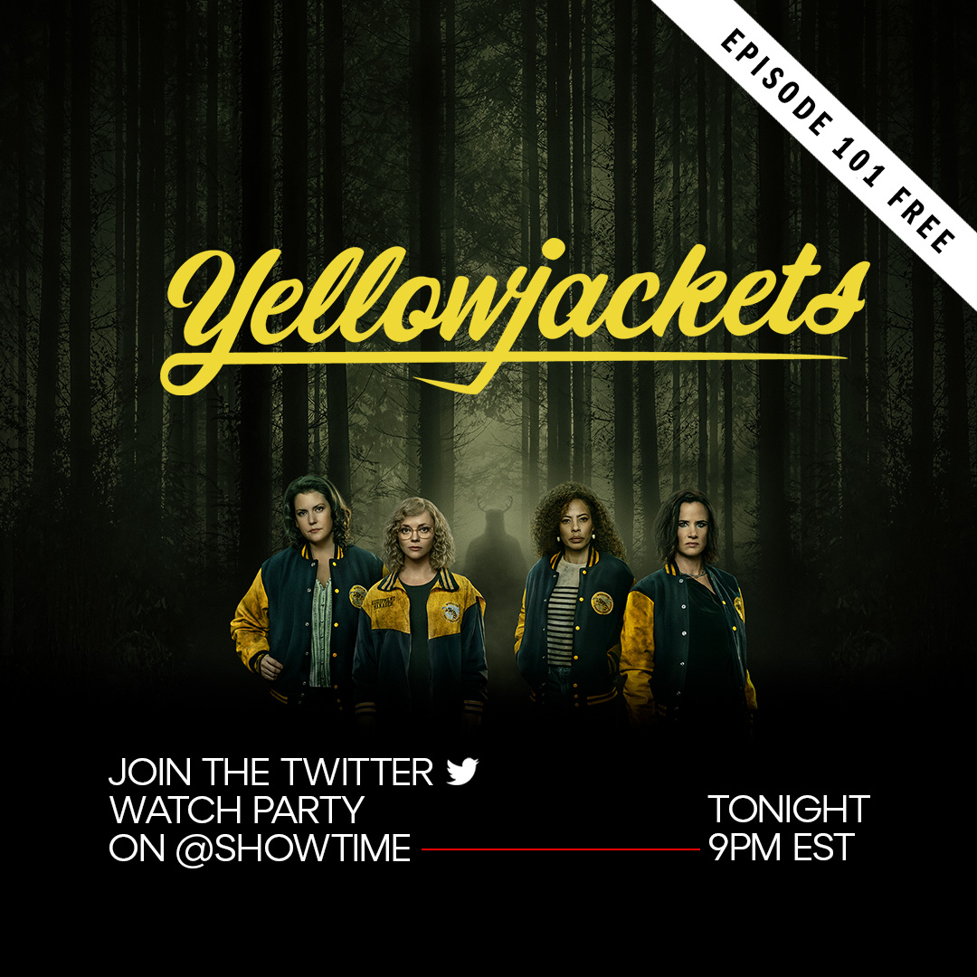 Tag a friend who still needs to watch #Yellowjackets. We'll be streaming Season 1 Episode 1 tonight on Twitter at 9p ET.