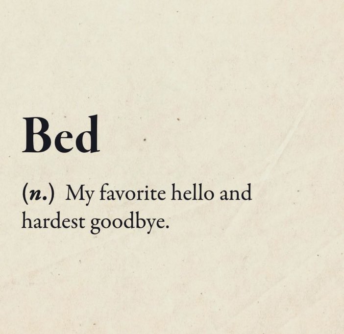 Bed