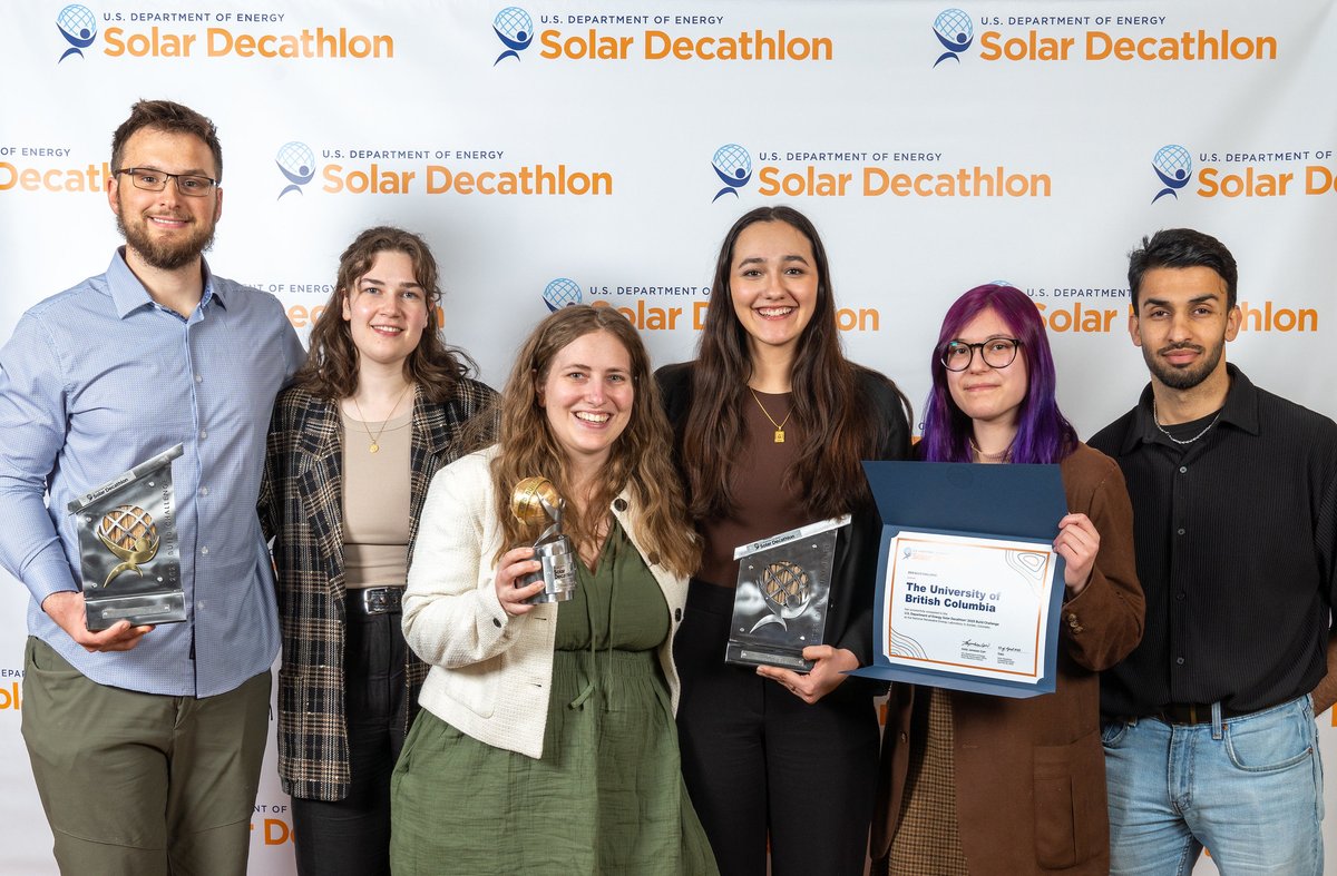 Solar_Decathlon's tweet photo. Did you miss any of the action from last weekend's event? Check out our scoring page to see just how things shook out for the #SolarDecathlonBuild Challenge: https://t.co/ukRTjes55v
@BallState @TeamSHUNYA_IITB @UBC https://t.co/3awhrPAd8Q