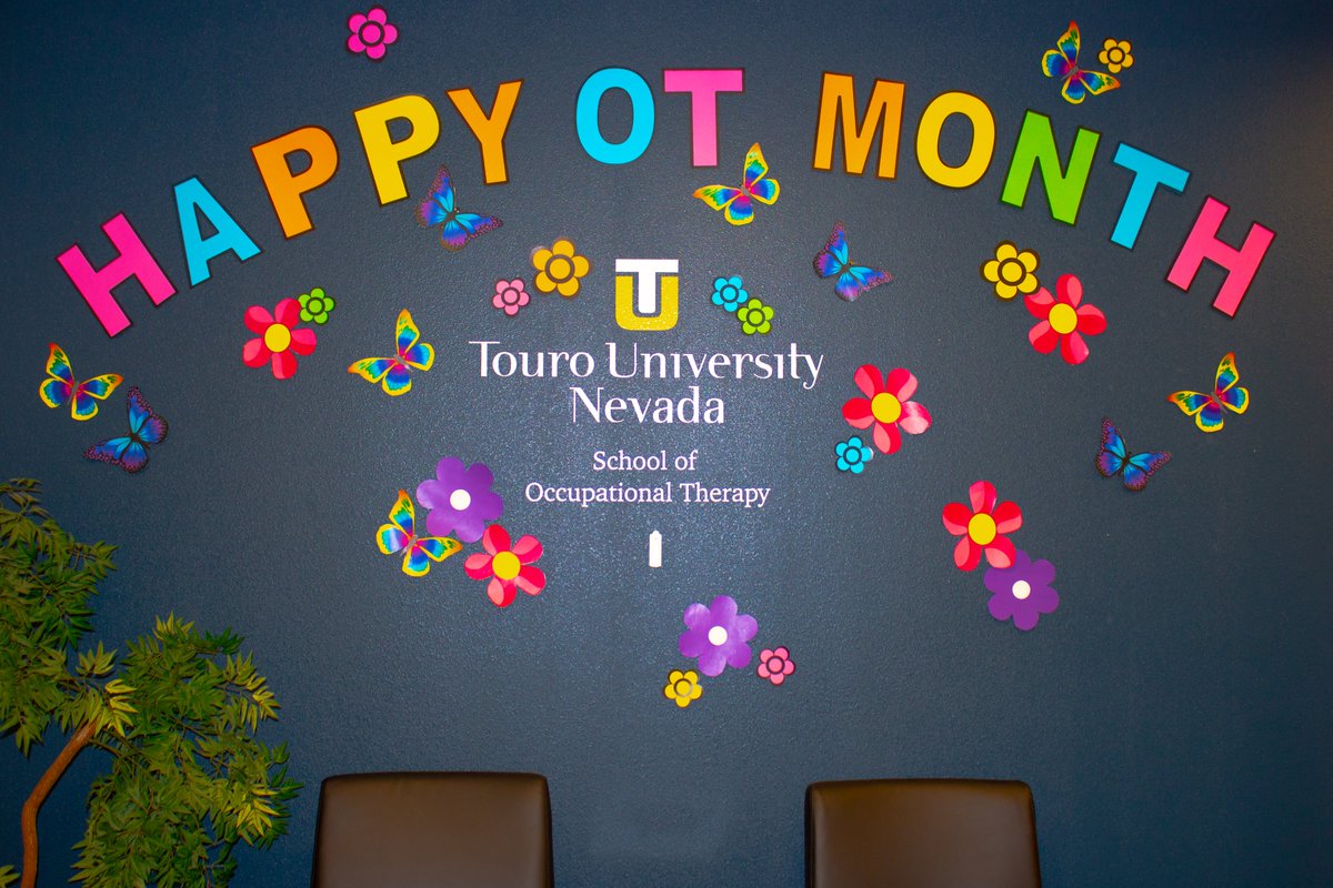 TUNAdmissions's tweet photo. As Occupational Therapy Month is coming to an end... we would like to say Happy Occupational Therapy Month to all the current and future Occupational Therapists! π
#OTMonth #OccupationalTherapy #Touronevada #OTProfession #OTCareer #FutureOT https://t.co/ExdhsQBjwq
