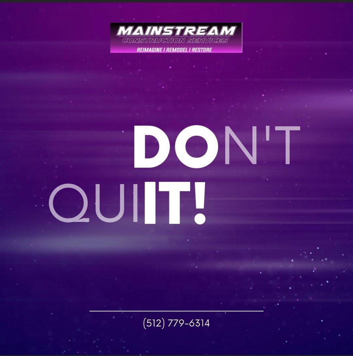 MainstreamCS's tweet image. Feel free to contact us at info@mainstreamconstruction.com.