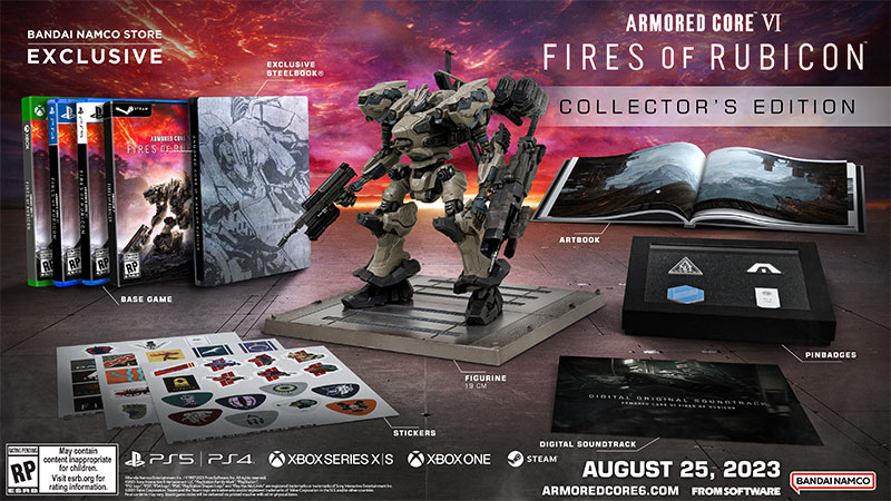 フロムソフトウェア【新品・未開封】アーマード・コアⅥ プレミアムコレクターズエディション【PS5】