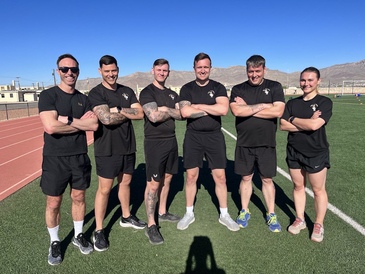 Fitness at #FortBliss 

Alongside racking up the flying hours, our deployed troops have been mountain biking, competing in US Army fitness competitions, playing football matches against the Fort Bliss Vipers and of course conducting mandatory PT🏃🏽‍♂️🏅 
<a href="/FortBlissTexas/">U.S. Army Fort Bliss</a>