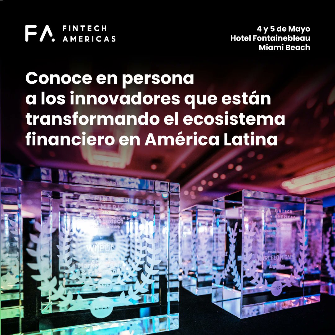 zeyoblockchain's tweet photo. En Zeyo estaremos presentes en Fintech Americas en Miami, donde junto con otros lideres compartiremos sobre #transformacióndigital y #Blockchain y como estamos revolucionando la industria tecnológica de latinoamérica.

Contáctenos y podrás conversar con nuestro CEO... https://t.co/MXszkjp7Su