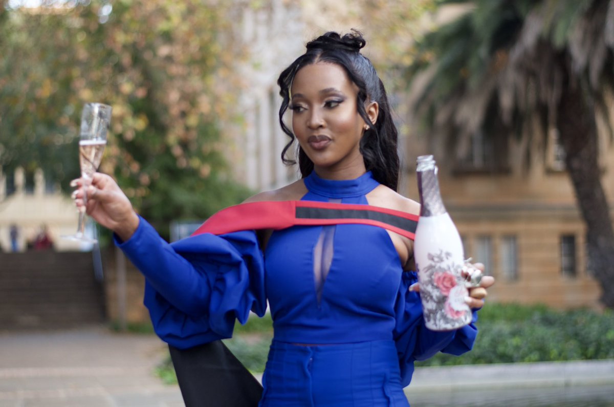 A @WitsUniversity Metallurgical engineering graduate. NQF Level 8 obtained and it feels so unreal.  Edge conquered and stuff. It’s been tough but worth it. God did! #grad #WitsGrads #WitsForGood #Witsie #graduate