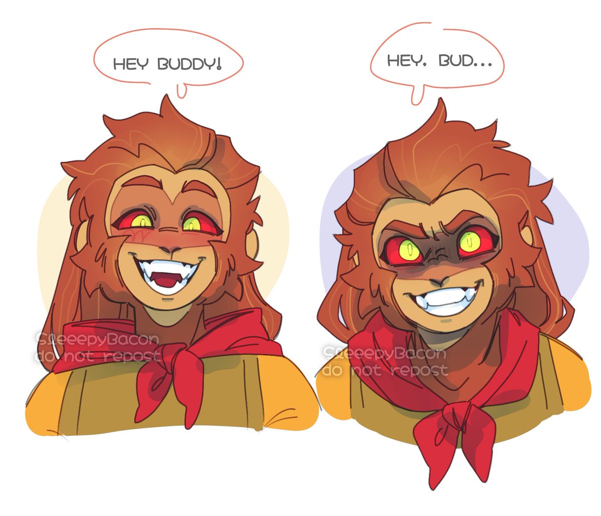 sleeepybacon's tweet image. He can be your angle, or yuor devil /ref