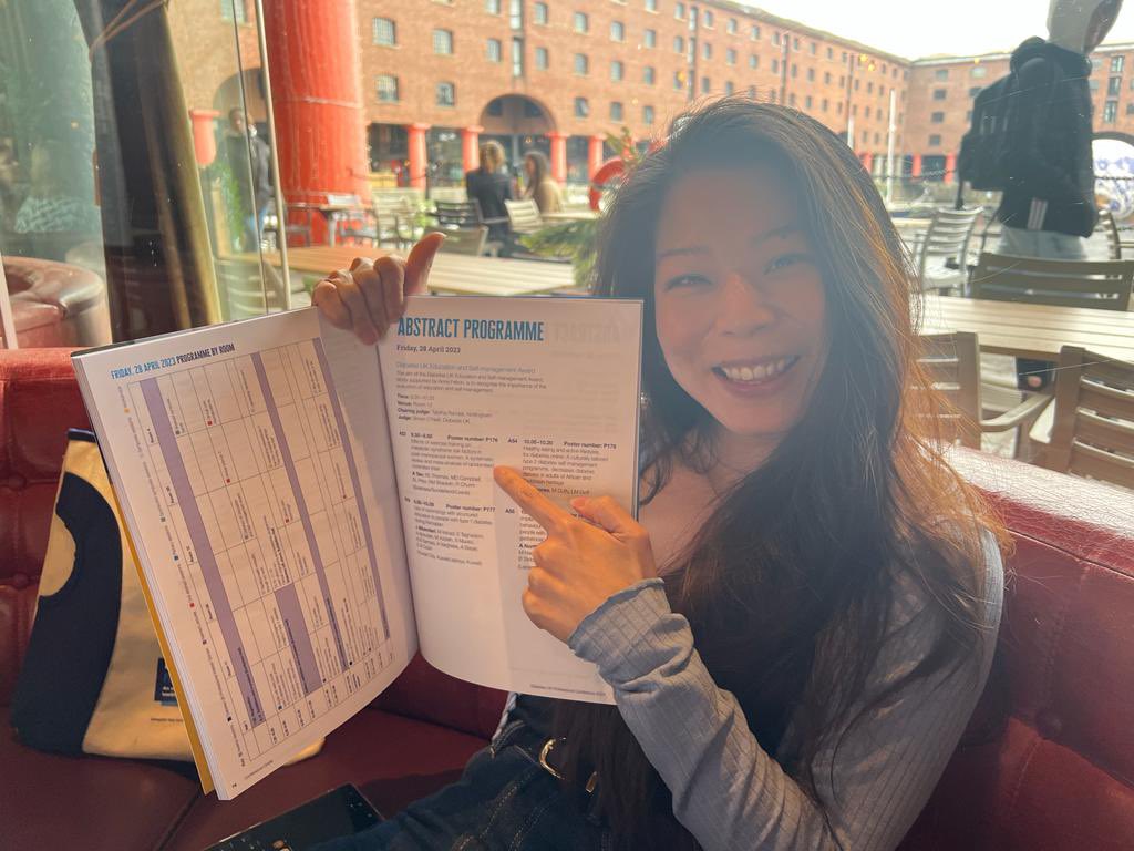 Rachel Churm (@rachelchurm) on Twitter photo So proud of <a href="/AbbiiTan/">Abbi Tan, PhD</a> for being shortlisted for the #DUKPC2023 self management and education award. Canโt wait to hear the talk tomorrow at 09:35 in room 12! <a href="/SwanseaUni/">Swansea University</a> <a href="/DRG_Swansea/">Diabetes Research Group Swansea</a> @SUSciEng <a href="/PGRSwansea/">Swansea Uni Postgraduate Research Office</a> So proud of <a href="/AbbiiTan/">Abbi Tan, PhD</a> for being shortlisted for the #DUKPC2023 self management and education award. Canโt wait to hear the talk tomorrow at 09:35 in room 12! <a href="/SwanseaUni/">Swansea University</a> <a href="/DRG_Swansea/">Diabetes Research Group Swansea</a> @SUSciEng <a href="/PGRSwansea/">Swansea Uni Postgraduate Research Office</a>