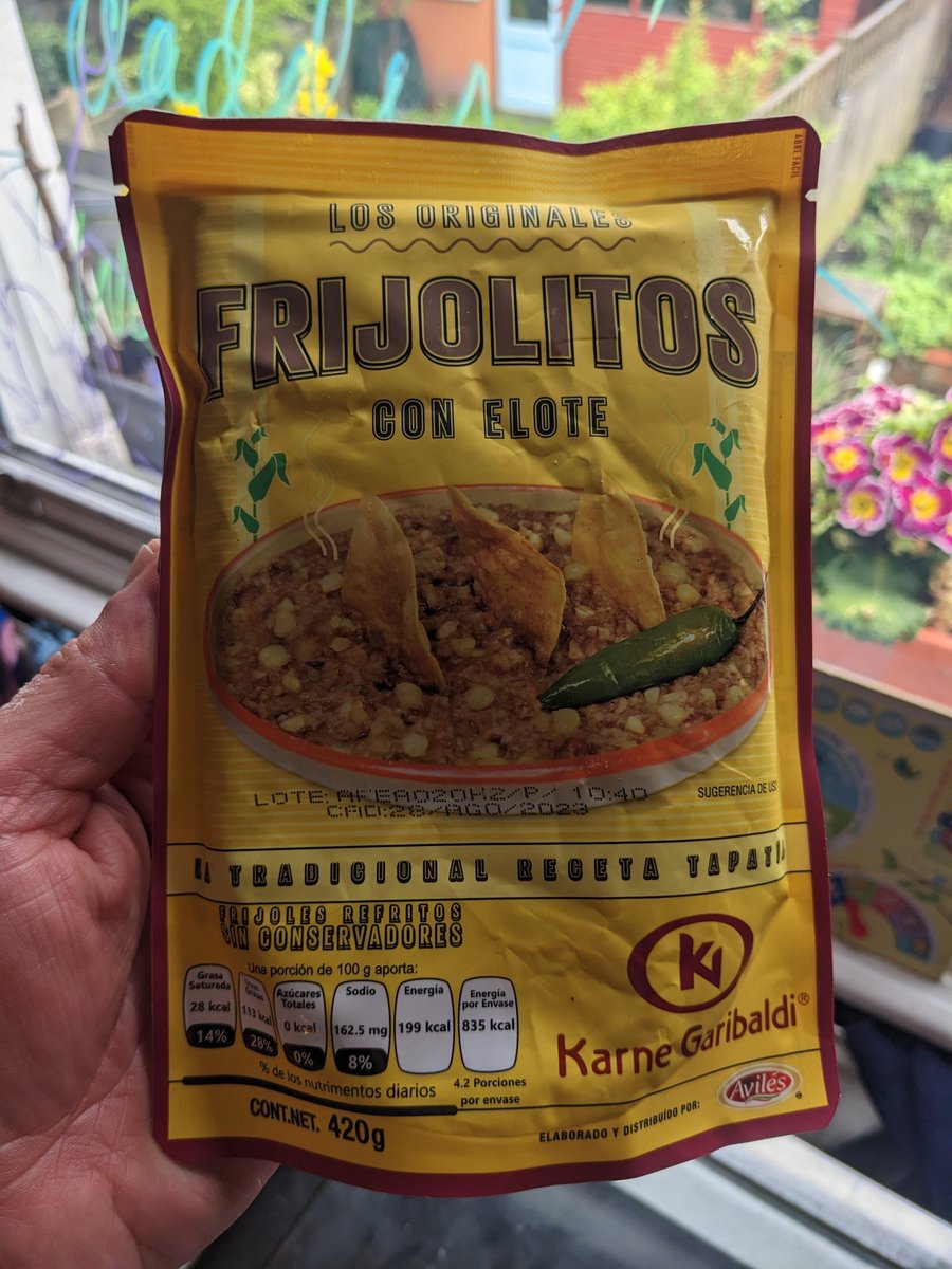 Recommended by <a href="/mexicanmama_uk/">Mexican Mama</a> in Peckham who also sell proper, authentic corn flour tacos and loads more like these insanely good refried beans.