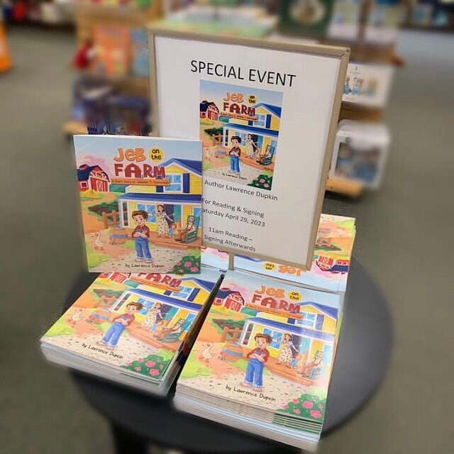 Exciting news for one of our very own! @lawrencedupkin , who is one of our dedicated cleaners, published a children’s book and has a book reading/signing this coming Saturday, at the Massapequa Barnes and Noble, at 11am! Congratulations to him! We are so proud! #WeAreWantagh…