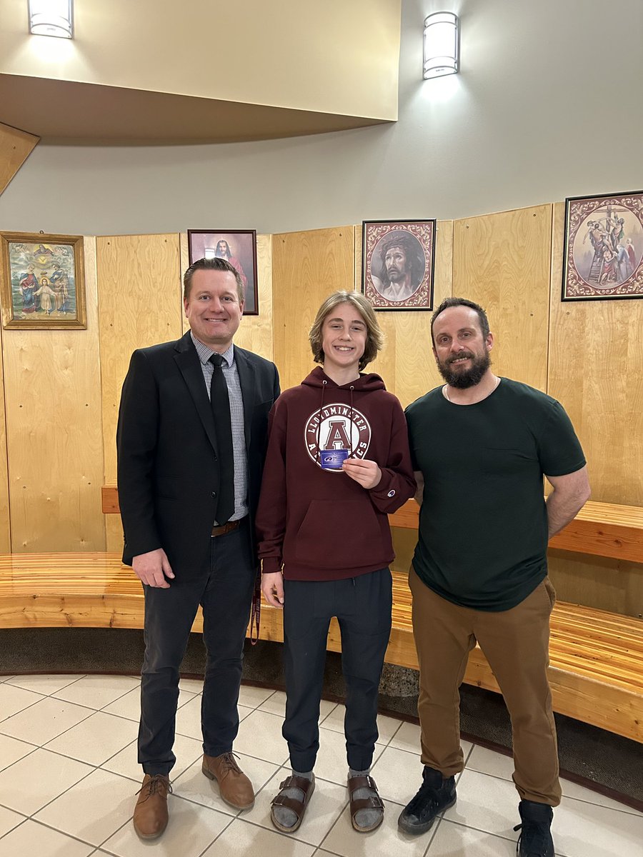Athletic Of The Month -

U18 - Colton Parker
U14 - Brock MacDougall 

Great job by both athletes, continue to strive for excellence both in academics and sport! <a href="/HolyRosaryHS/">Holy Rosary HS</a>

Thanks to Factory Sports in Lloydminster for the gift cards! 

#AthleticOfTheMonth #StudentAthletes