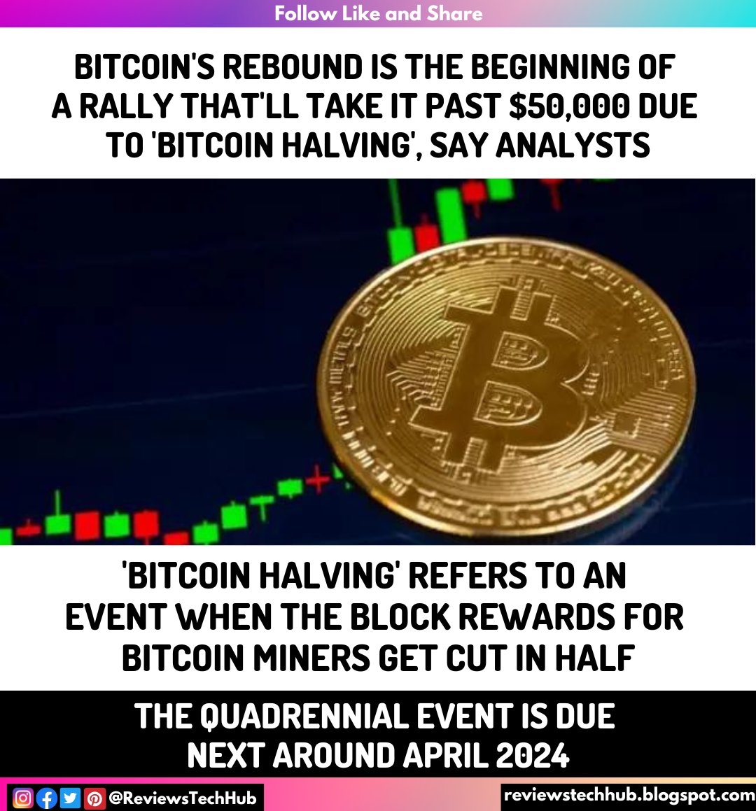 ReviewsTechHub's tweet photo. Bitcoin
#reviewstechhub
.
.
Don't forget to Like Follow And Share
.
.
Tags:-
#technology #tech #techno #techtrends #ai #technews #update #techupdate #ios #android #bitcoinnews #cryptocurrency #blockchaintechnology https://t.co/AcLmOsiUFG