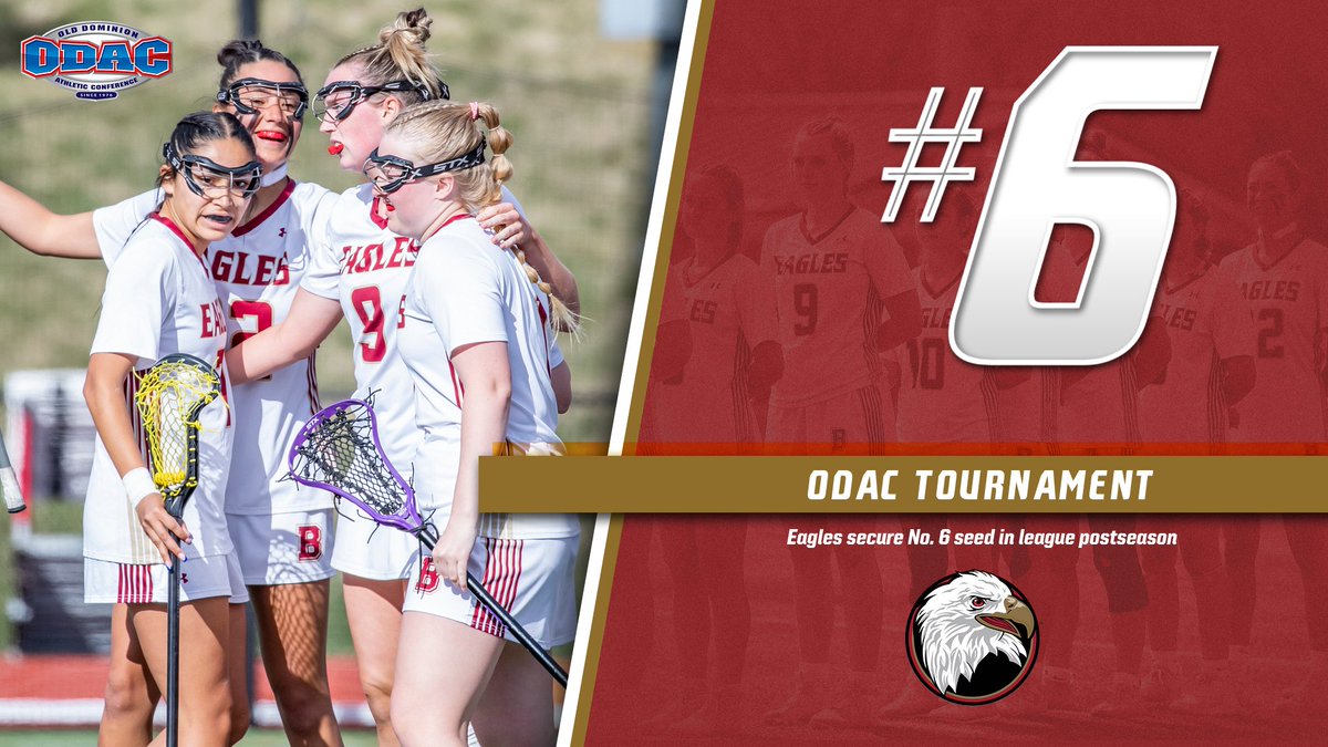 For the first time since 1997, we have postseason women's lacrosse at Bridgewater! @BCEaglesWLax set to host Averett in the ODAC Tournament First Round on Saturday evening. #BleedCrimson #GoForGold 🔗 bit.ly/3oPYHch