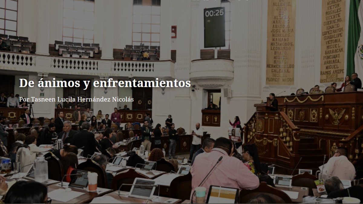 MXReferencia's tweet image. #PlumasSPRInforma

Mucho ajetreo se ha vivido últimamente en el Congreso de la #CDMX, pues entre detenciones de legisladores implicados en el llamado "Cartel Inmobiliario" y hasta agresiones #físicas.

De ánimos y enfrentamientos, por @LilithDominaLux 

sprinforma.mx/ver/opinion/de…
