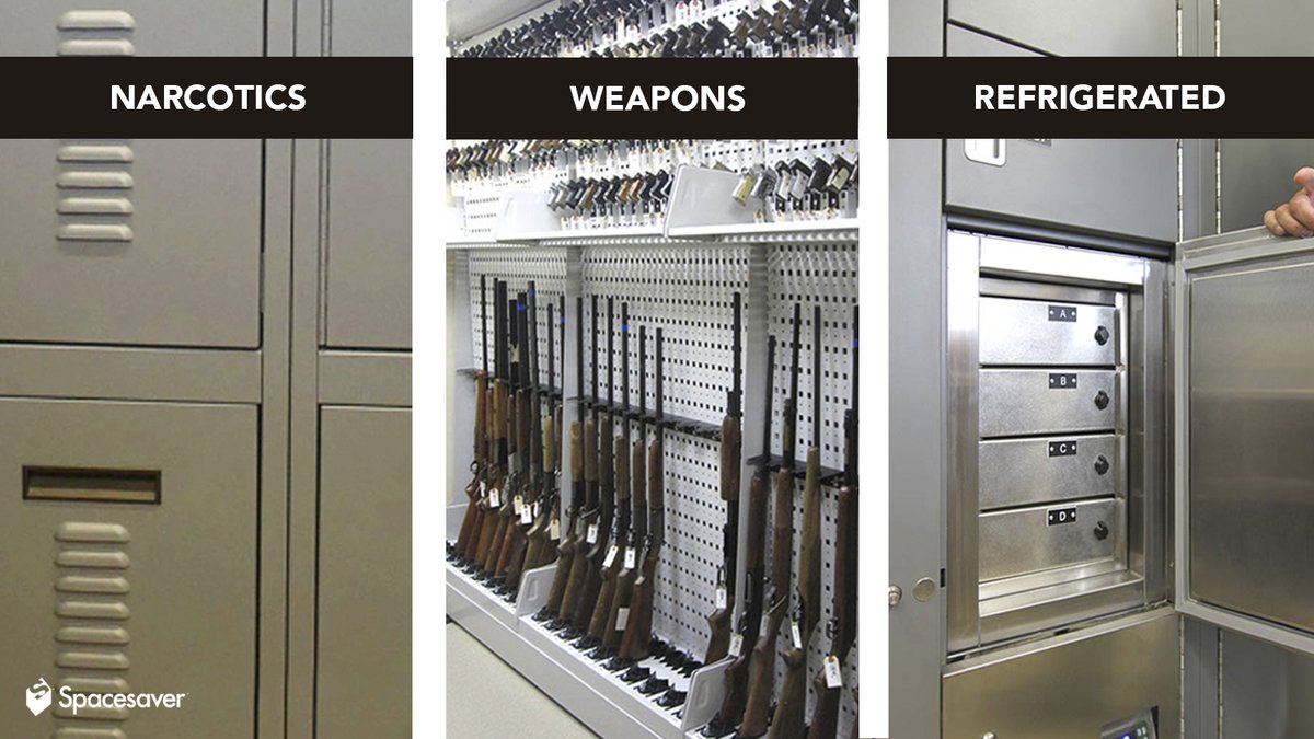 Spacesaver's tweet photo. Evidence Lockers: A Fit for Each Case
No matter what shape, size, or form your evidence presents itself in, Spacesaver has the expertise and solutions to preserve it.

https://t.co/c4uR9EUlWE

#spacesaver #evidence #evidencestorage https://t.co/hKziwzKRLR