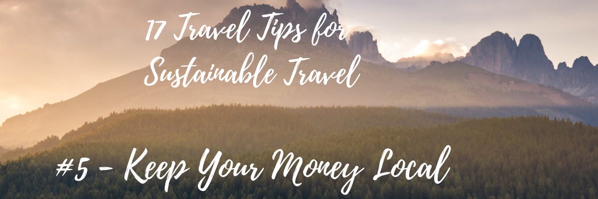 Tip #5 of 17 for future travel: 'Keep your money local'. For sustainable practices spend on local artists and businesses, and if you can use more cash.
See other tips here: bit.ly/40VbszD
#awtravel #santafe #luxurytravel #travelisagift #nm #abq #LocalCurrency #CashLife