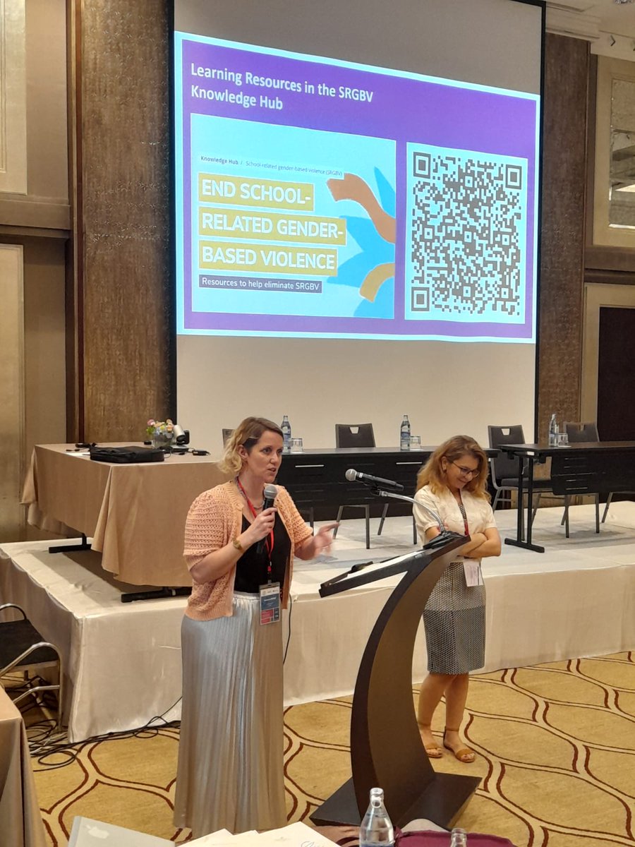 Wrapping up the 3-day Asia Pacific Learning Symposium to #EndSRGBV on a high note! Discussions on gender transformative education, sharing of new tools, and listening to all voices were the key ingredients to its success, shared by @UNESCO's @JoannaHerat & UNGEI's @zeynep_ko.