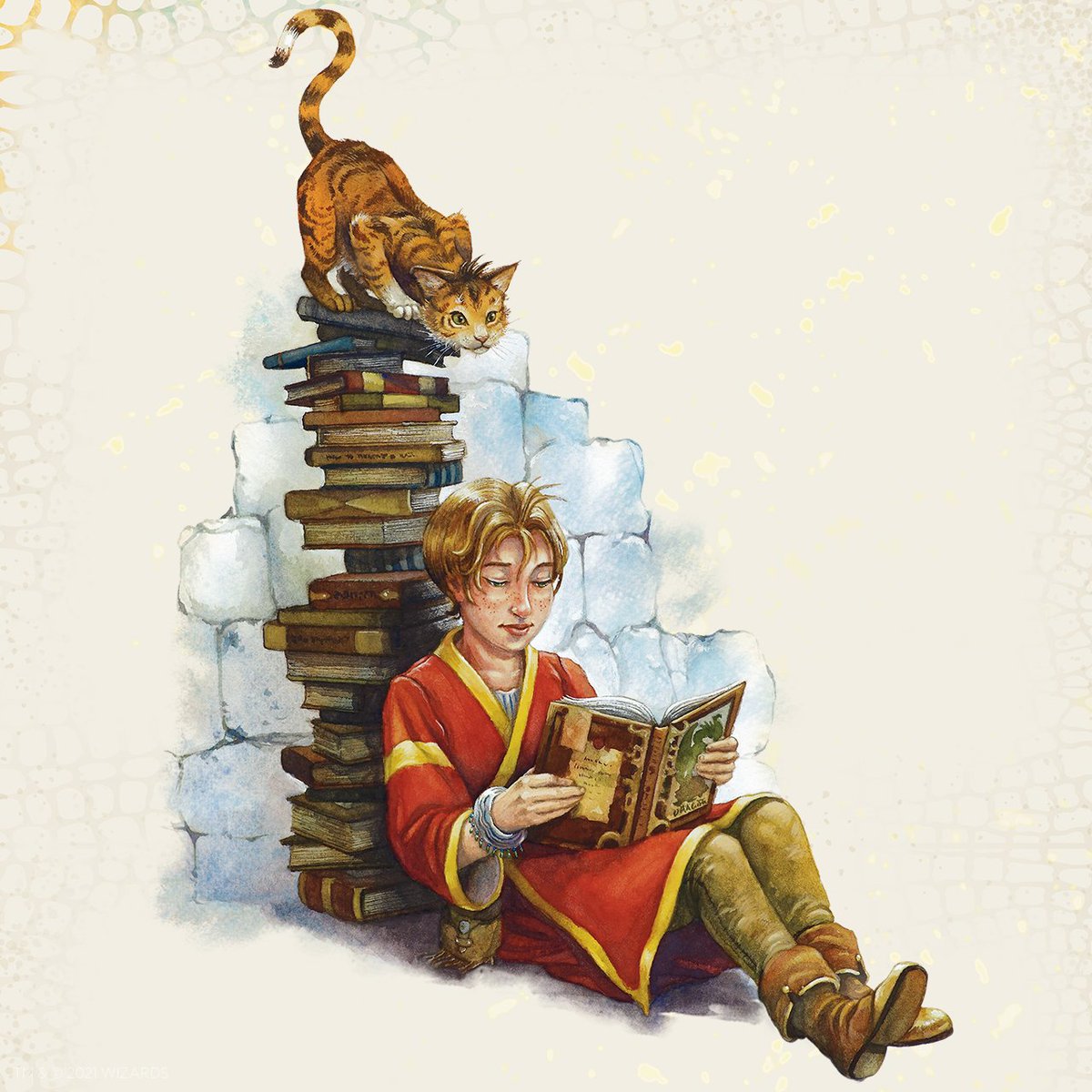 Wizards_DnD's tweet photo. 📚Happy National Library Week!📚

Did you know that many Dungeons &amp; Dragons titles can be borrowed digitally through your local library? Check your library's website to see if this is available in your area. https://t.co/mlFcyp86uF
