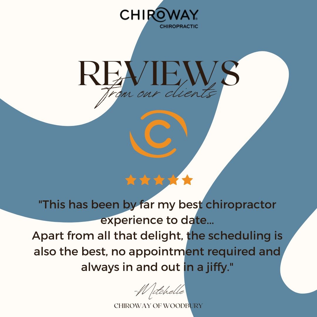 ChiroWayWDBY's tweet photo. Thank you Mitchell for your amazing review!
Bringing our clients convenient chiropractic care is what we strive for.
#clientreview #chiropractic #chiropractor #chiropracticcare #familychiropractor #spine #getyospinechecked #regularmaintenance #chiroway #chriowayday https://t.co/BYSeGjMGbh