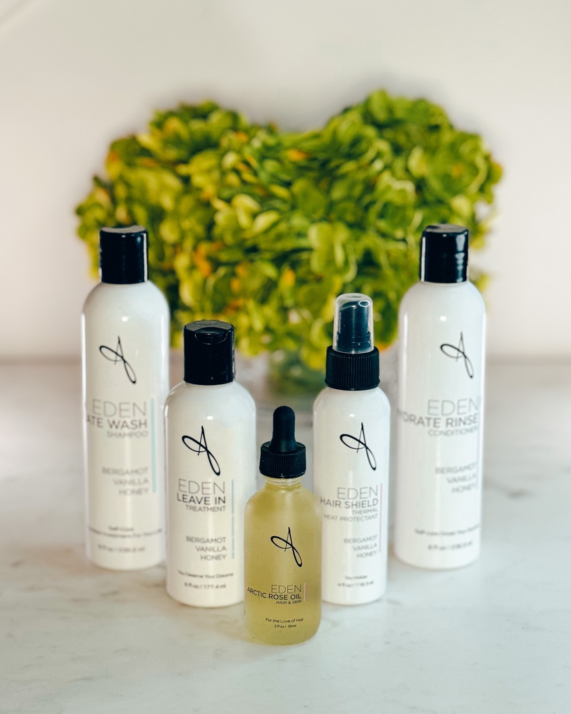 Our EDEN line is formulated with only the highest quality, natural ingredients designed to wrap each strand with love to repair and support growth. With ingredients like PhytoCellTec alp rose, IceAwake, and Arct’Alg, better hair is just a few washes away. Give your hair Audere.