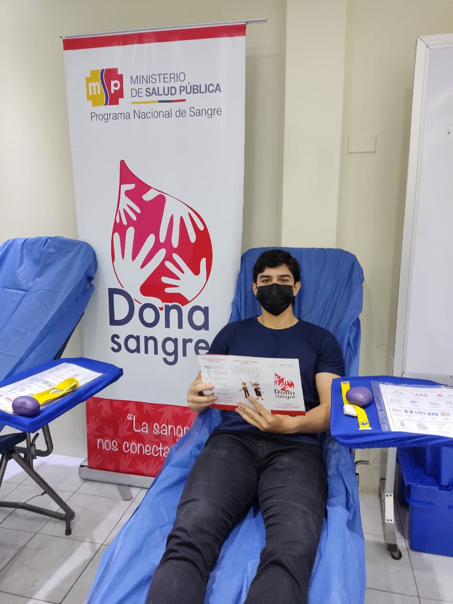 Salud_Guayas's tweet photo. #CruzadaPorLaSalud| Hoy nuestro Hospital del Día #MarianaDeJesús 🏥 de @Salud_Ec realiza la colecta de #DonaciónDeSangre🩸este acto altruista y solidario ayudará a salvar vidas y a mejorar la salud de las personas.

¡La Sangre nos conecta a todos! https://t.co/HkGxGCEJep