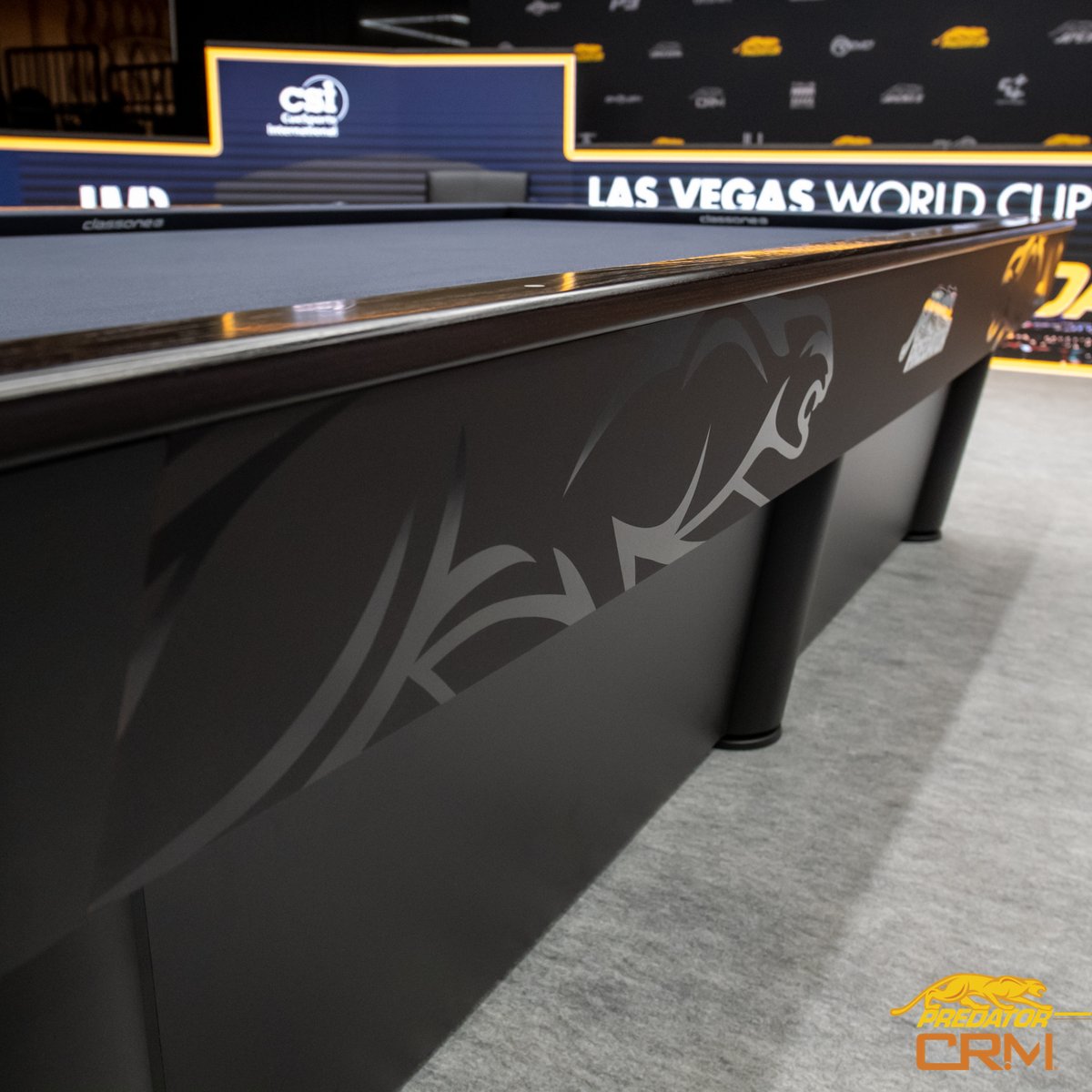 It's all in the details 😏
We're still in awe at how spectacular the #PredatorApex looked at the Predator 3-Cushion World Cup in Las Vegas.
#LasVegasEvents #3Cushion #3CushionWorldCup #CaromTable #CRMTable #CRMPool #PredatorCRM