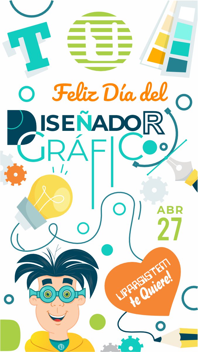 ¡Feliz #DíaDelDiseñadorGráfico! Gracias por transformar nuestra percepción visual del mundo y por su habilidad para comunicar mensajes a través de imágenes.

Aprende a diseñar en #Uparsistem 🎨✨  #ArteVisual