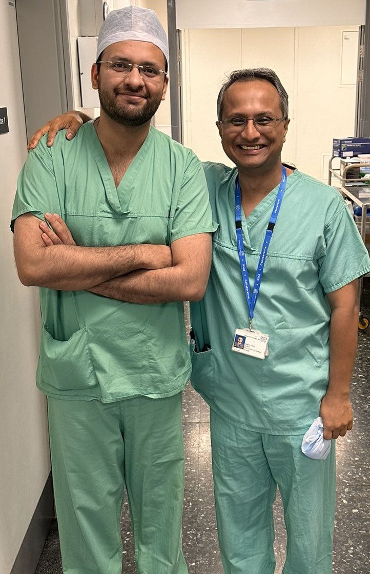 Wonderful to host Dr Amitabh Singh and Dr Ashish Khanna from Rajiv Gandhi Cancer Institute in Delhi, India to observe prostate focal HIFU (<a href="/SonablateCorp/">Sonablate Corp.</a>) and focal cryotherapy (<a href="/bsc_urology/">Boston Scientific Urology</a>) at Imperial 
<a href="/Ashishk82970643/">Ashishkhanna</a> <a href="/RGCI_RC/">Rajiv Gandhi Cancer Institute and Research Centre</a> 
<a href="/IP_London/">Imperial Prostate</a> <a href="/imperialurology/">Imperial Urology</a>