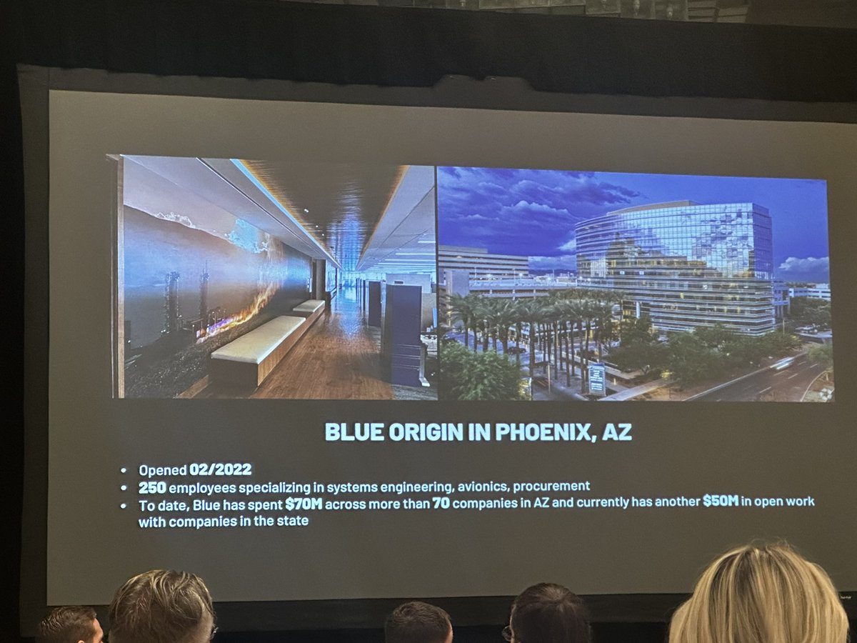 PlanningUpfront's tweet photo. At the spring conference in Tucson.  @_AAED hearing about the space industry and workforce and job quality creating development opportunities and new markets. https://t.co/amYc4fbTvx