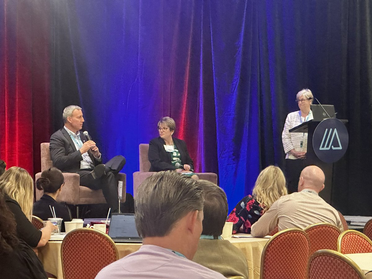 PlanningUpfront's tweet photo. At the spring conference in Tucson.  @_AAED hearing about the space industry and workforce and job quality creating development opportunities and new markets. https://t.co/amYc4fbTvx