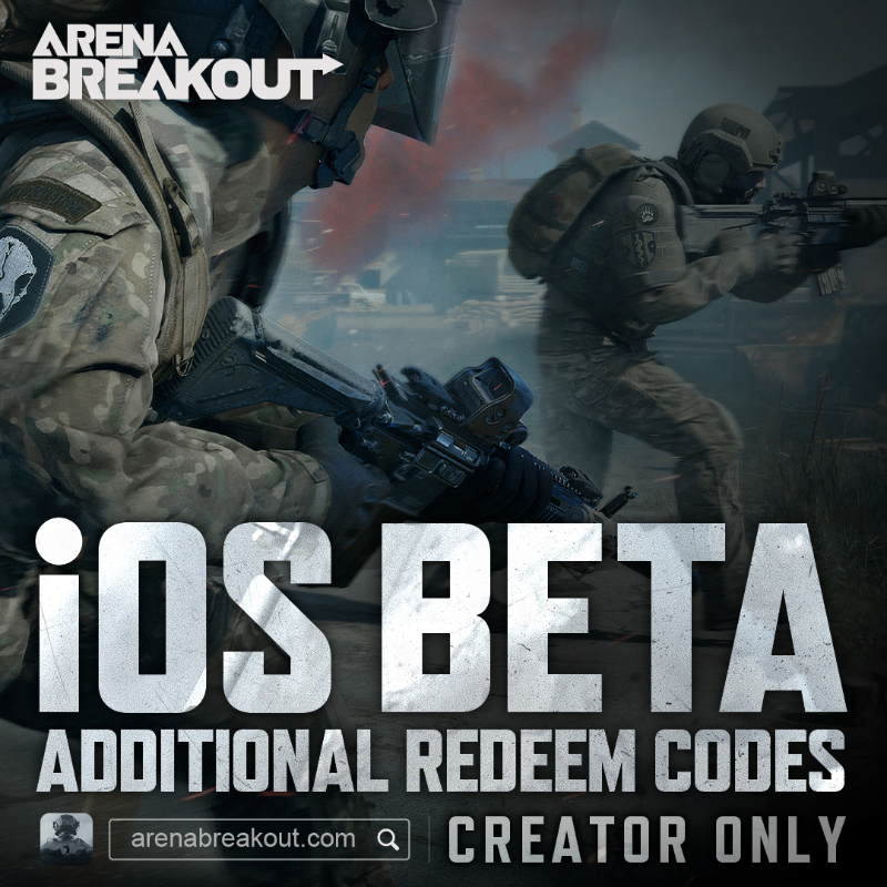 Arena__Breakout's tweet photo. Calling all creators! We're expanding our iOS testing recruitment for our latest game update! If you're a creator looking to get early access and share your experience with your audience, join us now!
#ArenaBreakout #GCBTupdate #shootnloot