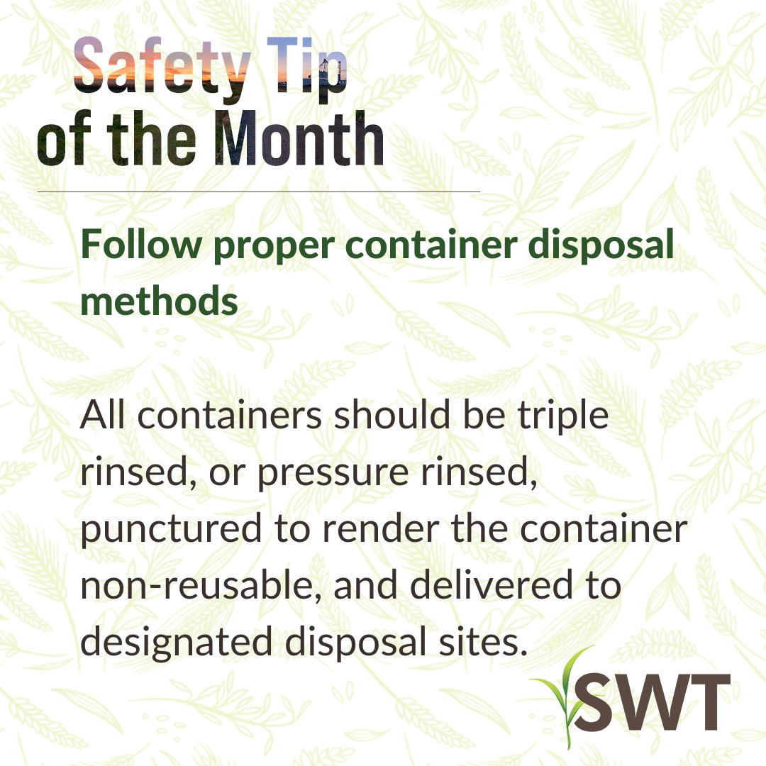 SWT's tweet photo. ⚠🚧 At #SWT safety is a top priority 🚧⚠
Here is a helpful tip to help keep you safe on #YourFarm and in #YourCommunity https://t.co/HW2PPnx7u8