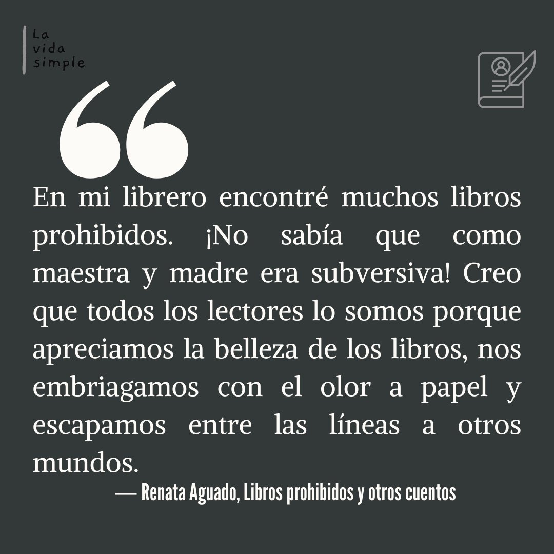 LA_V1DA_SIMPLE's tweet photo. Ensayo sobre la censura en literatura infantil y juvenil https://t.co/UJ6T3FhWkN
#literaturainfantil #literaturajuvenil #30deabril #literatura #LecturaRecomendada #ensayoliterario #leer #LibrosRecomendados #libros #CENSURA #roalddahl #drseuss https://t.co/QWGvkImuUj