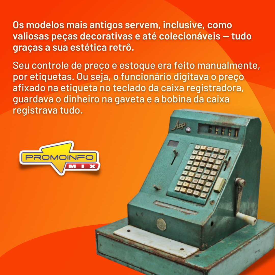 Promoinfo's tweet image. QUEM LEMBRA DA CAIXA REGISTRADORA DOS 70/80?

Tudo de tecnologia e informática em um só lugar!