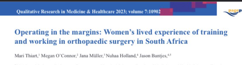 I could not be prouder of this work. #DEI #inclusion #ilooklikeasurgeon #changetheculture #webelong @orthoWOW @SAFOSS3 @OrthoDiversity