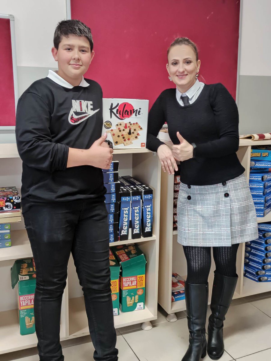 Avcılar Zeka Oyunları kulami dalında ilçe şampiyonu öğrencimiz Ahmet Çınar Yaylacı 'yı ve öğretmenimiz Burcu Demirel Tahsin'i yürekten kutluyoruz. 
<a href="/Avcilarilcemem/">Avcılar İlçe Millî Eğitim Müdürlüğü</a> ,<a href="/CevatDervisoglu/">Cevat Dervişoğlu</a>