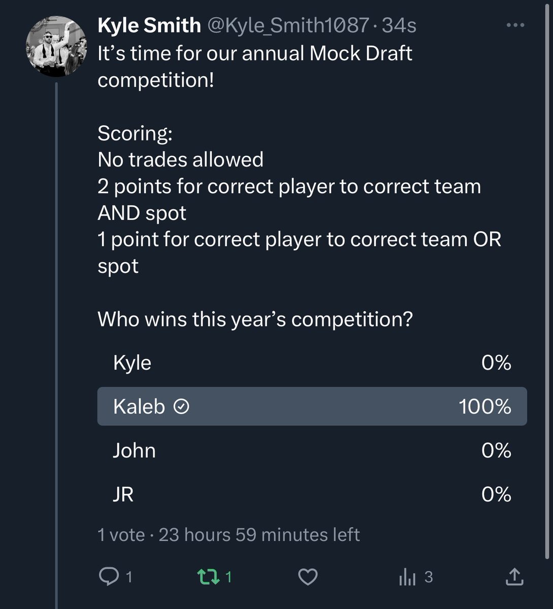 Kaleb_Hampton's tweet photo. @Kyle_Smith1087 @JReecerMedia @jresser4 #StopTheCount https://t.co/xbz4XoWo4Y