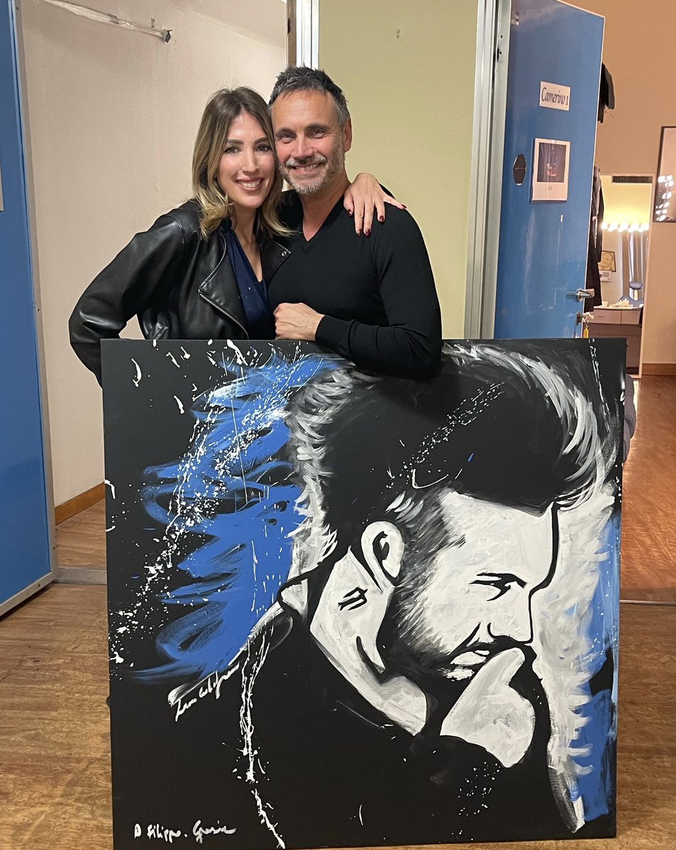 Il mio quadro per <a href="/NekOfficial/">Nek Filippo Neviani</a> realizzato durante il programma #DallaStradaalPalco