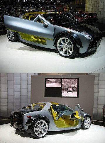 ClassicsJipe's tweet photo. The #NissanURGE is a concept targa top sports car that debuted at the 2006 North American International Auto Show. 

Referred to as a #designexercise, many of the car's design elements were influenced by an internet survey aimed towards young automotive and video game enthusiasts https://t.co/sQdUklxYna