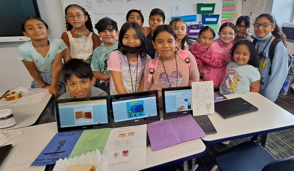 Denissemrr021's tweet photo. Procedural text. Following a sequence and showing the importance of details in our writing. Revising and editing our writing. Finally publishing our writing #alwayslearningandgrowing
@CisdNorthside @ClevelandISDTX https://t.co/vZiCI4jOLw