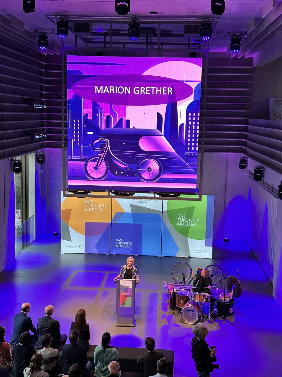 Heute #Eröffnung #Museum <a href="/DeutschesMuseum/">Deutsches Museum</a> <a href="/nuernberg_de/">Stadt Nürnberg</a> die Erneuerung der Dauerausstellung „Teer, Verkehr und Mehr“. Grußwort von <a href="/grether_marion/">Marion Grether</a>