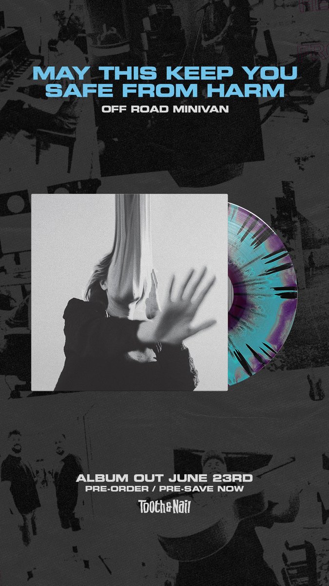 Hear it now: offroad.ffm.to/basement

<a href="/offroadminivan/">offroadminivan</a>'s upcoming album MAY THIS KEEP YOU SAFE FROM HARM drops June 23rd, available for pre-order now — offroad.ffm.to/mtkysfh