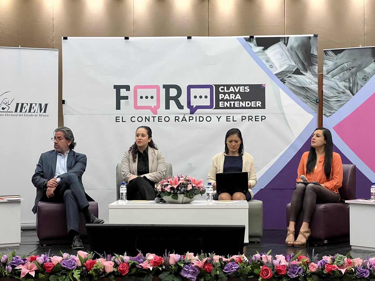 🔴#EnVivo | Foro "Claves para entender el Conteo Rápido y el PREP".

Participan: <a href="/pulido_amalia/">amalia pulido</a>, <a href="/Paty_Lozano_/">Patricia Lozano</a>, <a href="/TeresaOM/">Maria Teresa Ortiz</a>, <a href="/sjleyg/">Sandra Ley</a> y <a href="/Paco_Abundis/">Francisco Abundis</a>. 

▶️ Sigue la transmisión por: youtube.com/watch?v=xSkZj9…