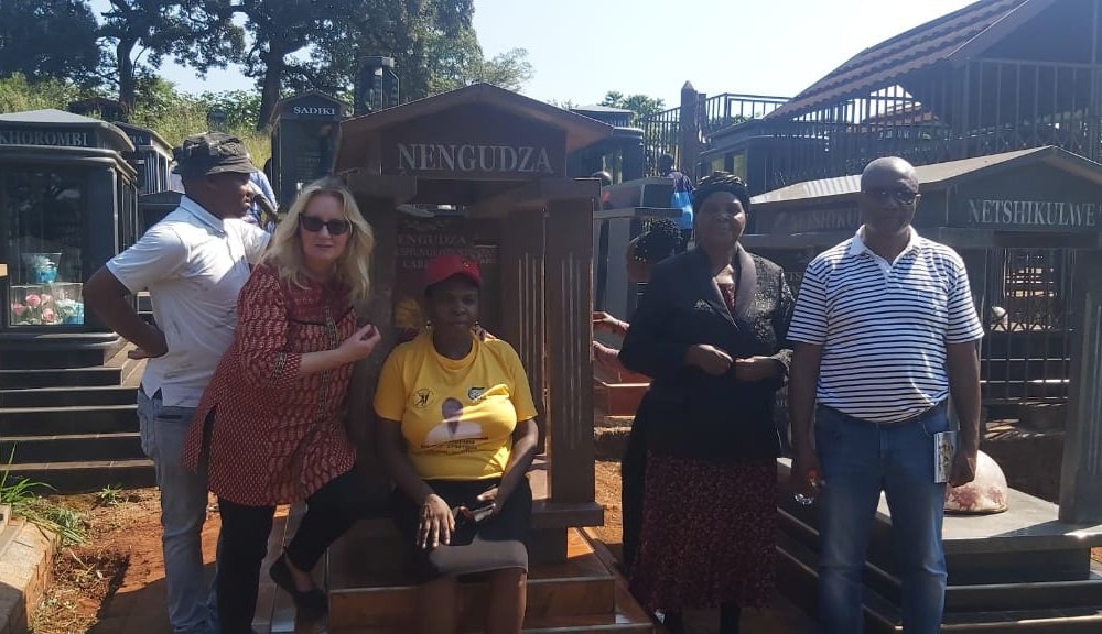Commemoration of the death of Carlton Nengudza (MK Martin Tito) in Ngulumbi village, Limpopo. Betrayed by security force agent, shot dead 27 April 1987 in then Venda after fighting alone against Defence Force, gunships, police. His remains were recovered in 2015. #FreedomDay