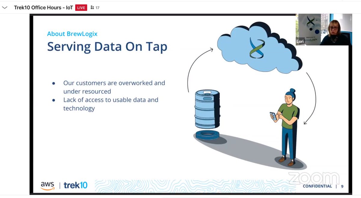 madisonscarllet's tweet image. NewTechTwin: RT @Trek10inc: Trek10 and @BrewLogix are live right now on LinkedIn, join us! linkedin.com/events/trek10o…… 

#iot #aws #awsiot #awscloud #ontap @AWS_Partners @awscloud