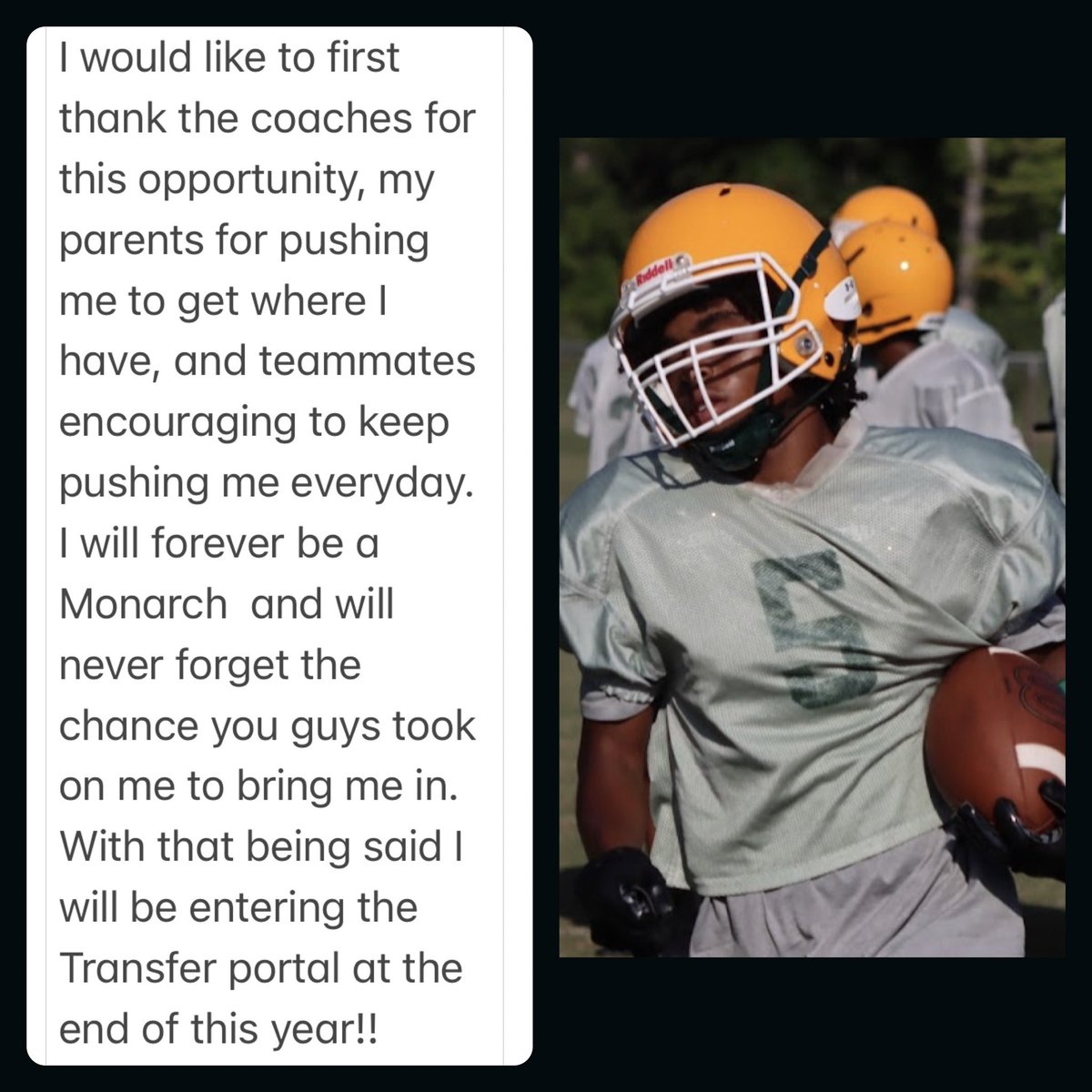 Braylon Cushinberry tweet media