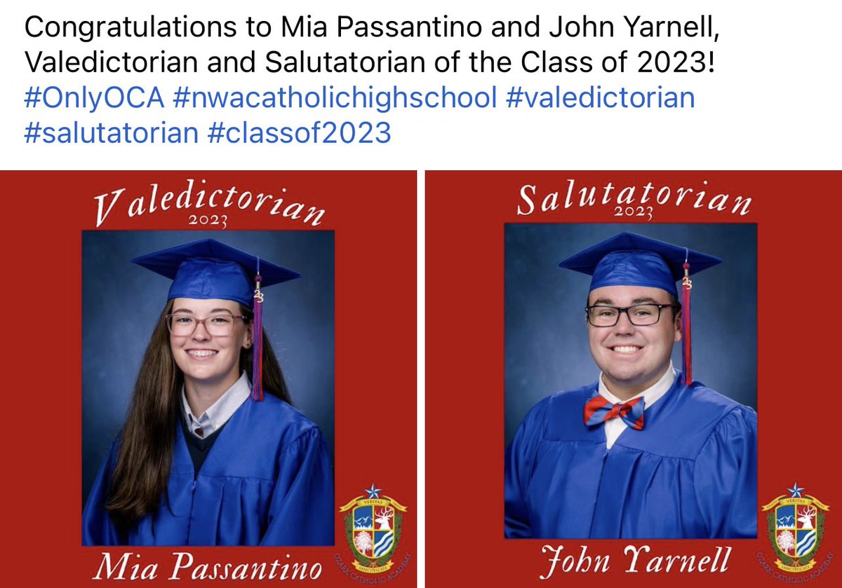 Congratulations to 2 Student Athletes that excel in the classroom as well as their chosen sports.    Both are involved in multiple sports and carry 4.0 GPA’s.