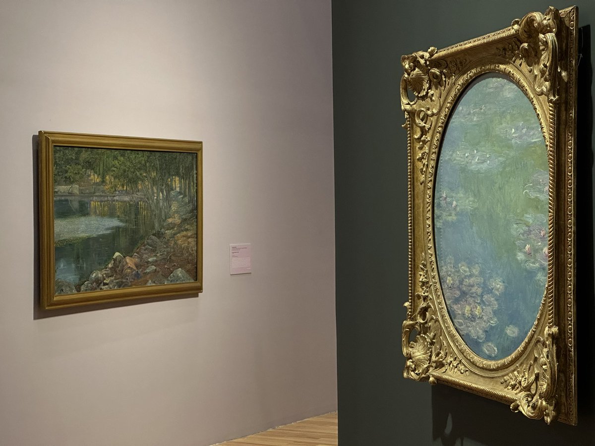 Claude Monet convive con los mexicanos Joaquín Clausell, Mateo Herrera, Armando García Nuñez, Carlos Rivera, Francisco Romano Guillemín y José María Velasco en las salas del #Munal.
 
     🪷• M O N E T •🪷
#LucesDelImpresionismo
Hasta el 27 de agosto.