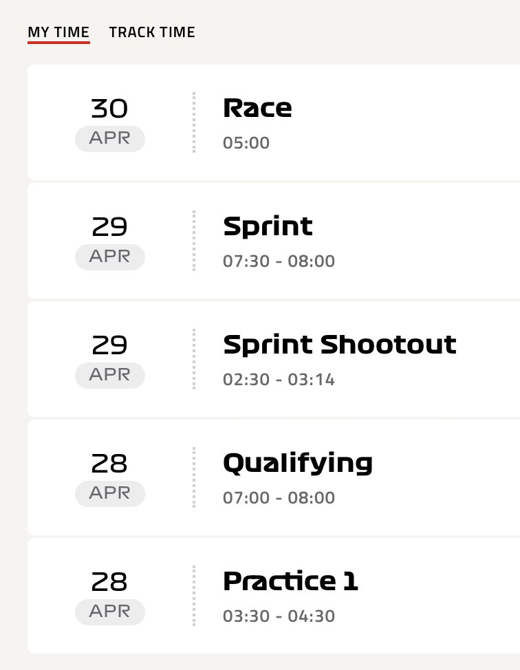 F1 is back… and there goes my sleep schedule!