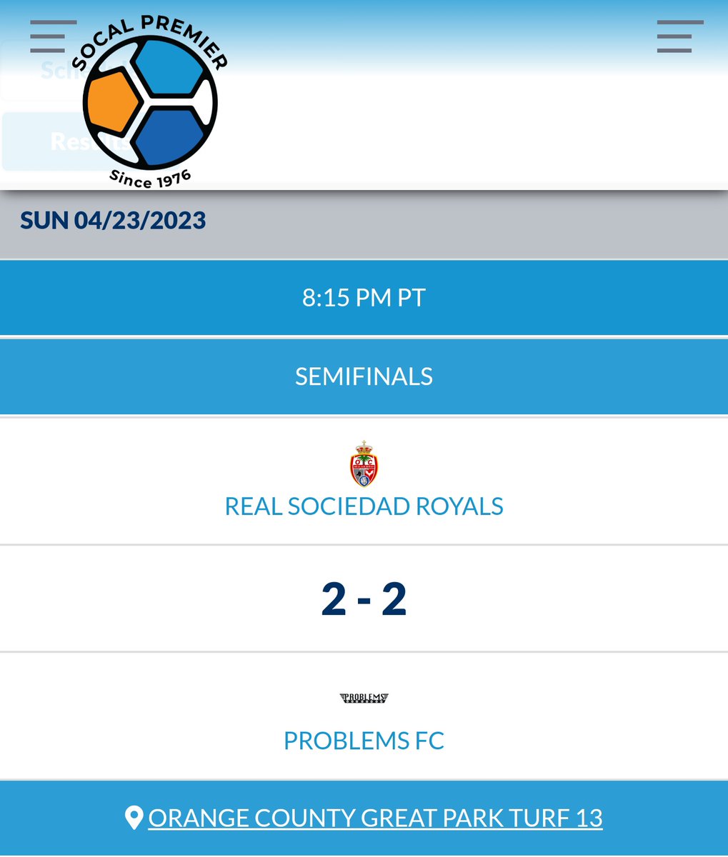 SoCalPremier's tweet photo. Results from Leg 1 of the #RaulBrionesCup 🏆 and this weekends Leg 2 schedule ⚽️🔥 https://t.co/IfXQtUvfdK