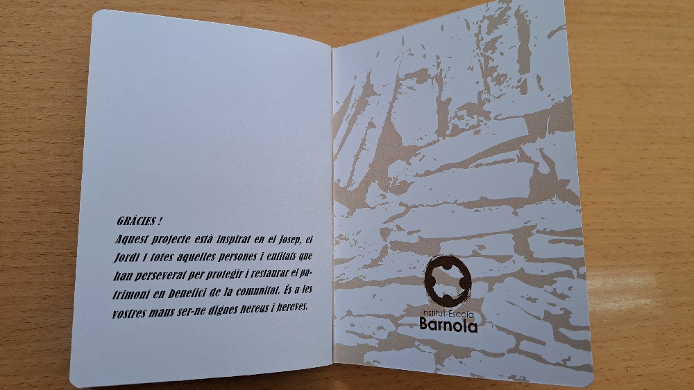 IE Barnola (@iebarnola) on Twitter photo Tret de sortida al Passaport transhumant, document on l’alumne registra l’experiència personal de cada etapa del projecte Camí Ramader de Marina, des de la Llar d’Infants fins a 4t d’ESO. <a href="/AjAvinyo/">Ajuntament d'Avinyó</a> <a href="/camidemarina/">Camí ramader de Marina</a> #transhumancia Tret de sortida al Passaport transhumant, document on l’alumne registra l’experiència personal de cada etapa del projecte Camí Ramader de Marina, des de la Llar d’Infants fins a 4t d’ESO. <a href="/AjAvinyo/">Ajuntament d'Avinyó</a> <a href="/camidemarina/">Camí ramader de Marina</a> #transhumancia